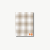 Gingham Monogram Journal